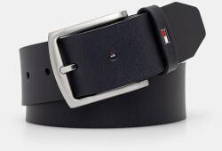 Tommy Hilfiger - Bőr öv New Denton - fekete 115