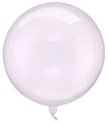 PartyDeco S. r. o Orbz lufi, átlátszó lila, 40 cm
