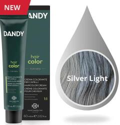 Lisap Dandy Hair Color For Men - Ammóniamentes hajfesték - 0.18 (Ezüst / Csillogó Árnyalat) (101845003)