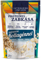 INTERHERB zabkása proteines fehércsoki ízű (prémium kollagénnel) 1000 g