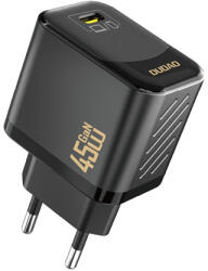 Dudao A28 GaN hálózati töltő USB-C 45W, fekete