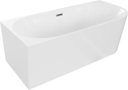 Mexen Mia 170x80 cm left white/gun metal (52691708000L-95)