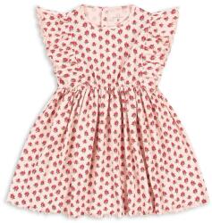 Konges Sløjd ruha CHLEO DRESS OCS rózsaszín, mini, harang alakú, KS103197 - rózsaszín 86