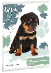 Ars Una Füzet sima ARS UNA A/5 32 lapos 20-32 Bátor mancsok-Rottweiler (53614995) - fotoland