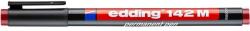 edding Alkoholos marker, OHP, 1 mm, EDDING "142 M", piros (TED14221) - fiorex