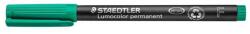 STAEDTLER Alkoholos marker, OHP, 0, 6 mm, STAEDTLER "Lumocolor® 318 F", zöld (TS3185) - fiorex