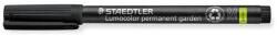 STAEDTLER Alkoholos marker, 1 mm, kúpos, STAEDTLER "Lumocolor® garden 319 GM", fekete (TS319GMM9) - fiorex