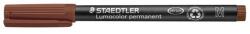 STAEDTLER Alkoholos marker, OHP, 1 mm, STAEDTLER "Lumocolor® 317 M", barna (TS3177) - fiorex