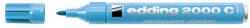 edding Alkoholos marker, 1, 5-3 mm, kúpos, EDDING "2000", világoskék (TED2000VK) - fiorex