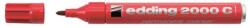 edding Alkoholos marker, 1, 5-3 mm, kúpos, EDDING "2000", piros (TED2000P) - fiorex