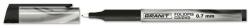 GRANIT Alkoholos marker, OHP, 0, 7 mm, GRANIT "M857", fekete (TGM857FK) - fiorex