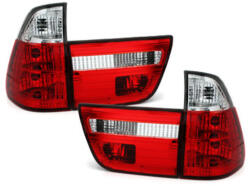 KITT Lightning Hátsó lámpák BMW X5 00-02 piros kristály (RB23)