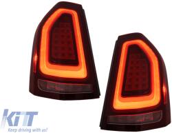 KITT LED Taillights suitable for Chrysler 300 LD Lancia Thema (2011-2014) with Dynamic Start-up Display (TLCH300C)