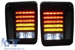KITT Specials Full LED Hátsó lámpák Jeep Wrangler/Rubicon JK (2007-2017) (TLJEWJK)