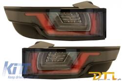 KITT Lightning Dinamikus irányjelzők és teljes LED hátsó lámpákkal az Evoque-hoz L538 Look 11-14 fénysor (TLRREL358)