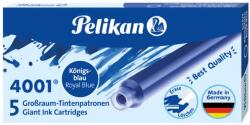 Pelikan Tintapatron töltőtollakhoz királykék 5 db-os csomag nagyméretű 4001 Pelikán (00310748)