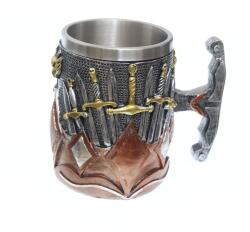 Tole 10 Imperial Cana Medievala Swords, 12.5cm, 400ml decorat 360grade Tole 10 Imperial 39745