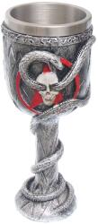 Tole 10 Imperial Pocal Snake, 18.5cm 200ml decorat 360grade Tole 10 Imperial 39488