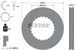 TEXTAR Disc frana TEXTAR 93322711 (93322711) - fixbox