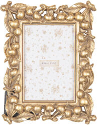 Clayre & Eef Rama foto masa, perete polirasina aurie 18x2x24 cm, 10x15 cm (2F1248)