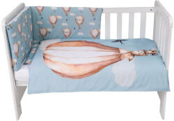  Bubaba 6 részes ágynemű szett- Flying bunny blue (47528)