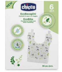 Eco Bibs öko-előke 36 db komposztálható ökotermék - Chicco (CH0103990)