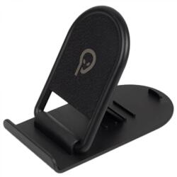 Spacer SUPORT birou SPACER pt. smartphone, pliabil, unghi ajustabil, negru SPDH-FOLD-02-BK (SPDH-FOLD-02-BK)