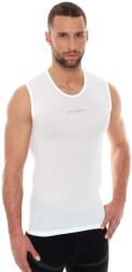 BRUBECK 3D TECH Base Layer Uniszex ujjatlan aláöltözet - Fehér
