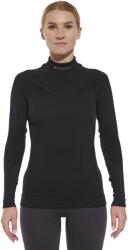 BRUBECK EXTREME MERINO Női merinó gyapjú aláöltözet felső - Fekete - brubecksport