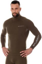 BRUBECK RANGER Wool Férfi merinó gyapjú felső - Khaki