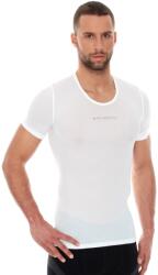 BRUBECK 3D TECH Base Layer Uniszex rövid ujjú aláöltözet - Fehér