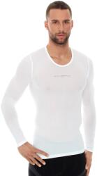 BRUBECK 3D TECH Base Layer Uniszex hosszú ujjú aláöltözet - Fehér - brubecksport