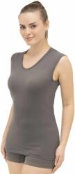 BRUBECK 3D TECH Base Layer Uniszex ujjatlan aláöltözet - Szürke