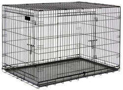 Fémketrec mobil, 2 ajtós Medium (60 x 45 x 53 cm) (1128)