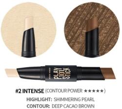ETUDE House - Stick pentru contur față, Play 101 Stick Contour Duo - #02 Intense