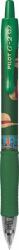 Pilot Zseléstoll, 0, 32 mm, nyomógombos, PILOT G-2 One Piece, zöld (PG2OPZ) - irodasziget