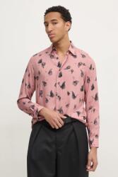 HUGO BOSS ing férfi, galléros, rózsaszín, regular, 50534247 - rózsaszín L