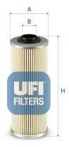 UFI Filtru ulei UFI 25.702. 00 (25.702.00) - fixbox