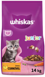 Whiskas Junior csirkés kölyök macskatáp - 14 kg
