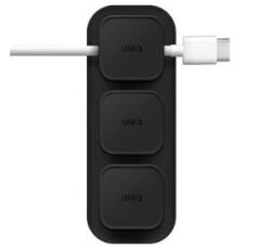 Uniq Pod mágneses kábelrendező, sötétszürke (-POD-DARKGREY) (UNIQ-POD-DARKGREY)