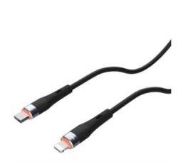 Nillkin Flowspeed USB-C / Lightning szilikon kábel, 27W, 1, 2m, kék (6902048265097)
