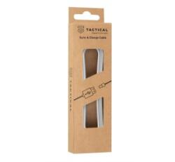 Tactical Smooth Thread USB / Lightning töltő- és adatkábel, 2m, fehér (57983104159) - aqua