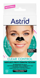 Astrid Clear Control, fekete szénnel, 6 darab