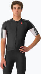 Castelli Férfi Castelli Entrata 6 világos fekete/sötétszürke/füstös szürke kerékpáros mez
