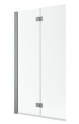 Radaway Nes Brushed Nickel PND I szálcsiszolt króm kádparaván 130B (10010130-91-01L)