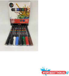 uni Dekormarker 0, 9-1, 3mm, Uni Posca PC-3M 8 db-os készlet, "HOLIDAY (48100)