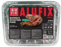 ALUFIX Alumínium grilltálca, 33x26 cm, 3 db, ALUFIX (KHK1078) - primatinta