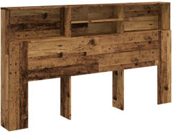 vidaXL antik fa színű szerelt fa áthidalószekrény 180 x 19 x 103, 5 cm (VD856872)