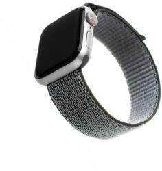 FIXED 224771 Nylon Strap for Apple Watch 38/40/41 mm, olive (FIXNST-436-OL)