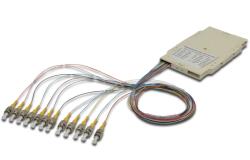 ASSMANN 151176 A-96933-02-APC 12 LC, 9/125 optikai adapter 1 dB Beige, hálózati kiegészítő (A-96933-02-APC)